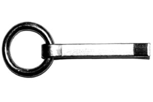 Anneau d'écurie zingué à sceller renforcé