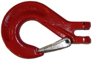 Crochet à chape à linguet